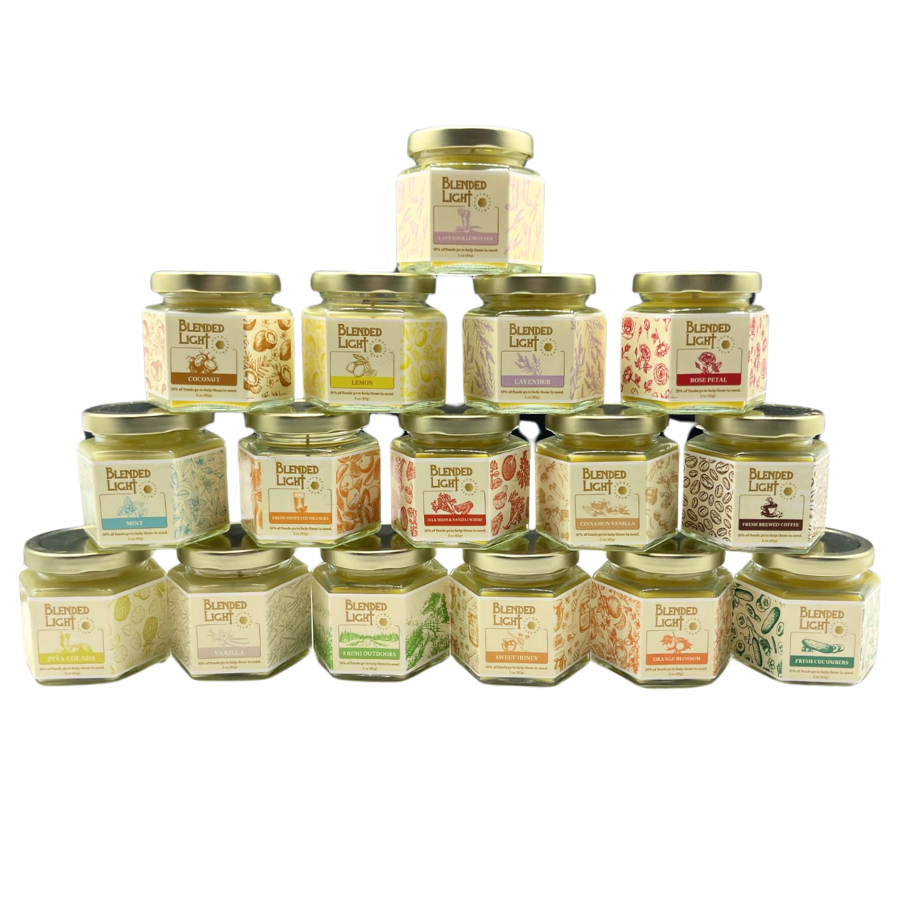 Fresh Outdoor Scented Candle | Multiple Sizes | Blended Light