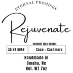 Rejuvenate Coco Chestnut Cashmere Scented Candle | 7 oz | Eternal Promises