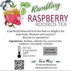 Rambling Raspberry Decaffeinated Tea | Pack of 2 | 2 Half Gallon Bags | Tea n More