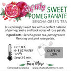 Sweet Pomegranate  Sencha Green Tea | Pack of 2 | Tea n More