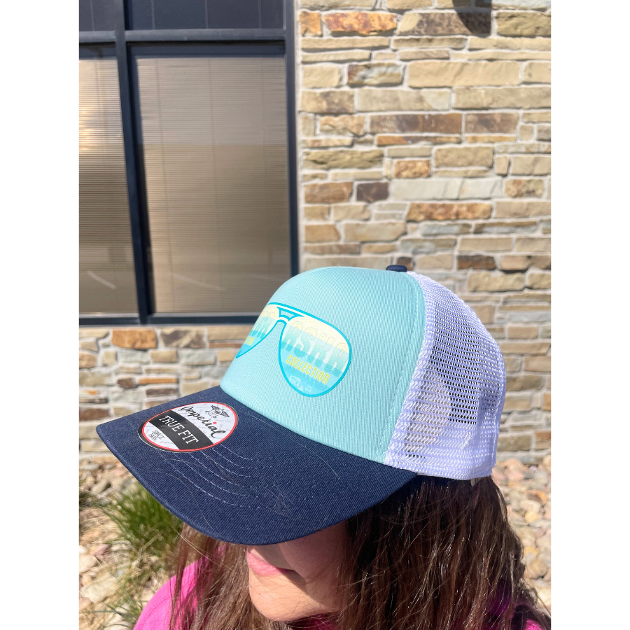 SALE | Nebraska Reflection Collection Hat | Blue | One Size Fits Most | Screen Machine