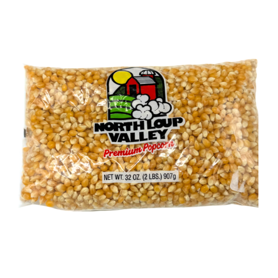 Yellow Un-Popped Popcorn Kernels | Pack of 10 | 2 lb | Non-GMO | Shipping Included | Popcorn County USA | North Loup Valley