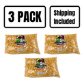 Yellow Un-Popped Popcorn Kernels | Pack of 3 | 2 lb | Non-GMO | Shipping Included | Popcorn County USA | North Loup Valley