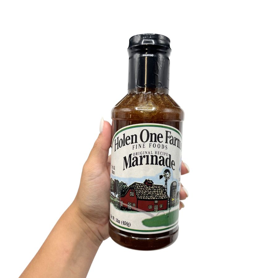Barbecue Marinade | 16 oz | Pack of 2 | Holen One Farms