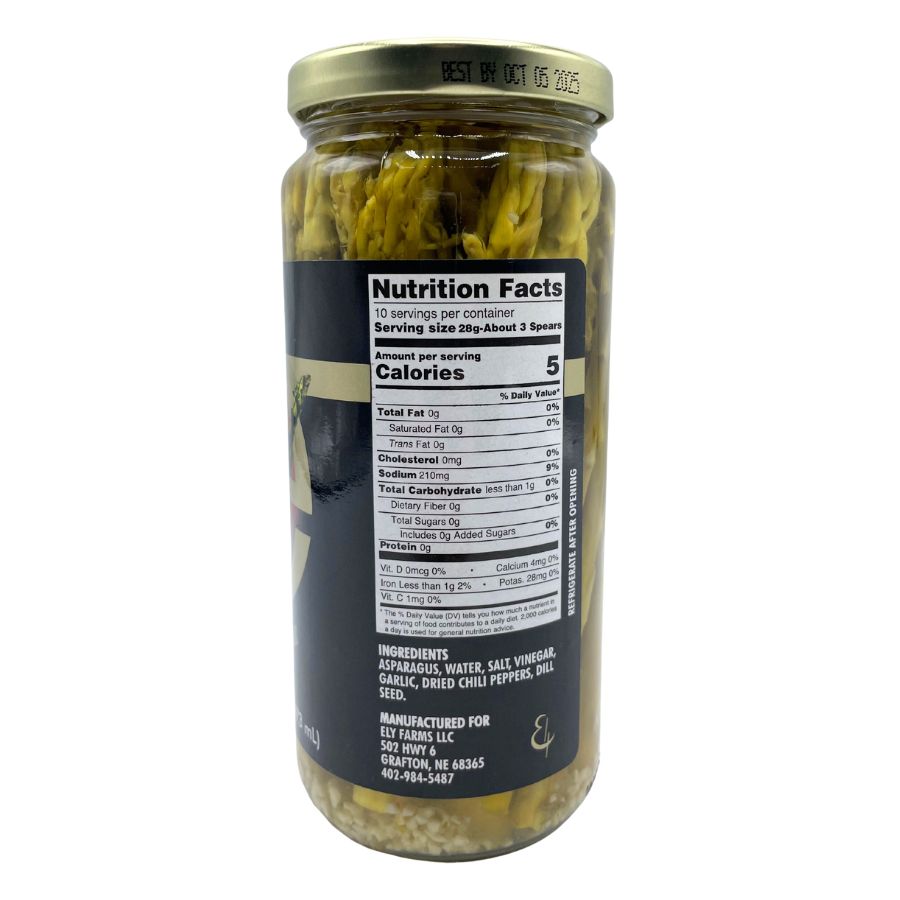 Pickled Asparagus | Pack of 3 | 16 oz | Ely Farms
