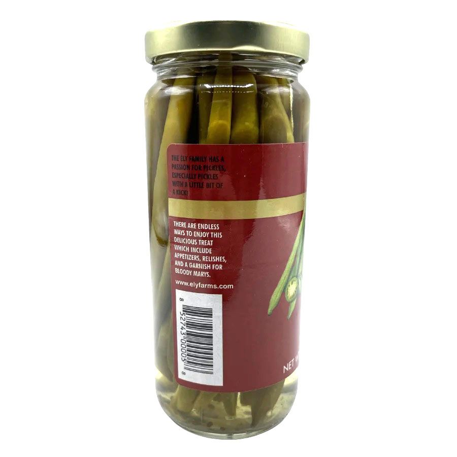 Pickled Green Beans | Pack of 3 | 12 oz | Ely Farms