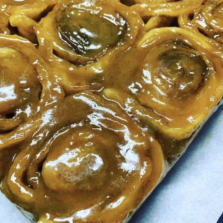 Precooked Caramel Cinnamon Rolls | Pack of 3 | 12 Pack | Stacy Lynn's Baking Company| Shipping Included