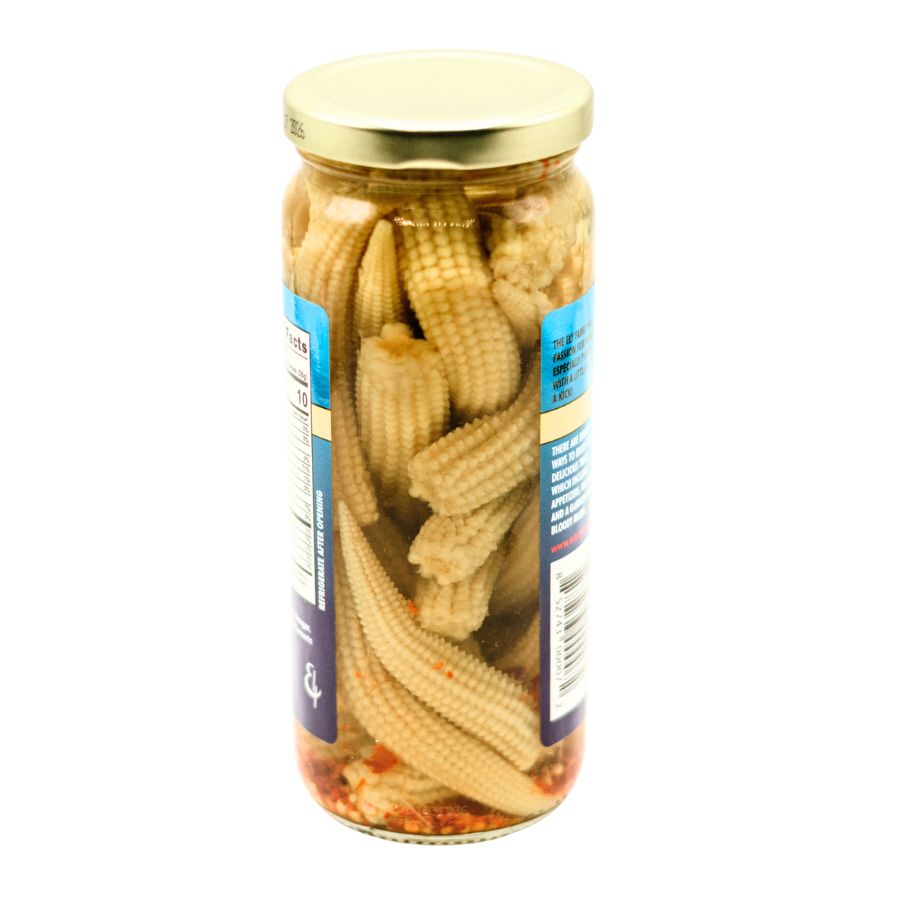 Pickled Baby Corn | 16 oz | Ely Farms