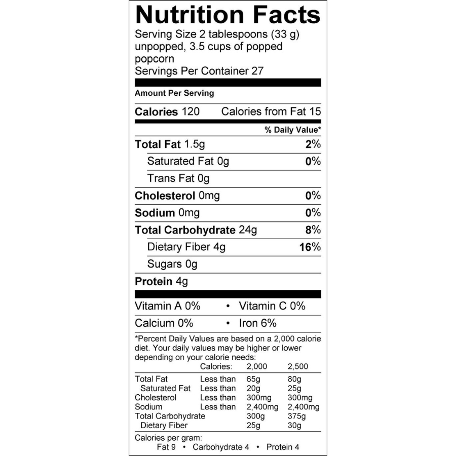 Yellow Un-Popped Popcorn Kernels in Burlap Bag | 2 lb | Pack of 6 | Non-GMO | Shipping Included | Popcorn County USA | North Loup Valley