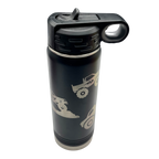 Stainless Steel Monster Truck Water Bottle | 20 oz | Multiple Colors | RCK Creations & More