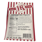 Cheddar Dill Popcorn | Pack of 3 | 3 oz | HR Poppin' Snacks