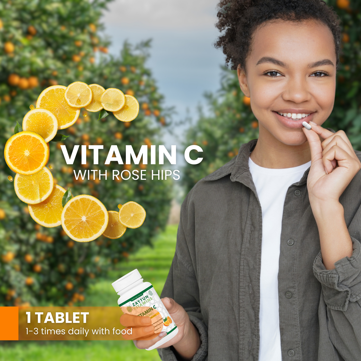 Halal Vitamin C Tablets