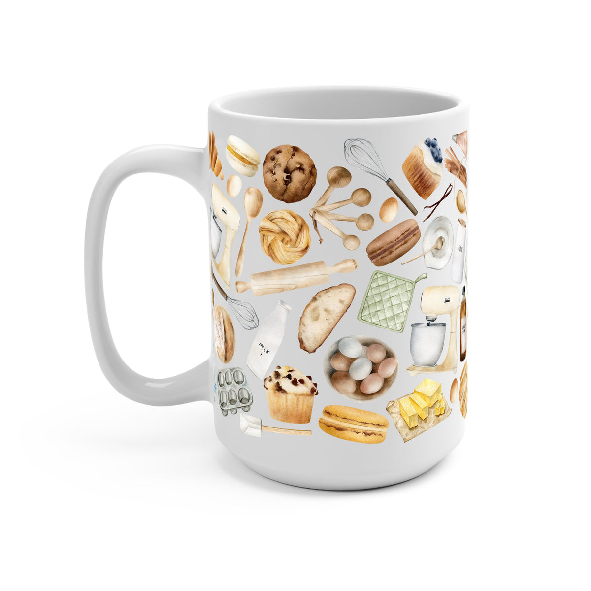 Baking Lover Glass Cups