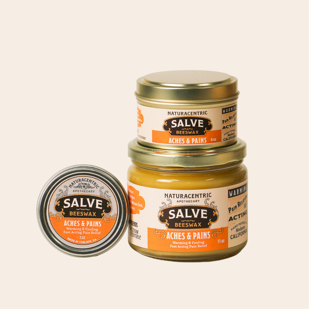 Aches and Pains Beeswax Salve
