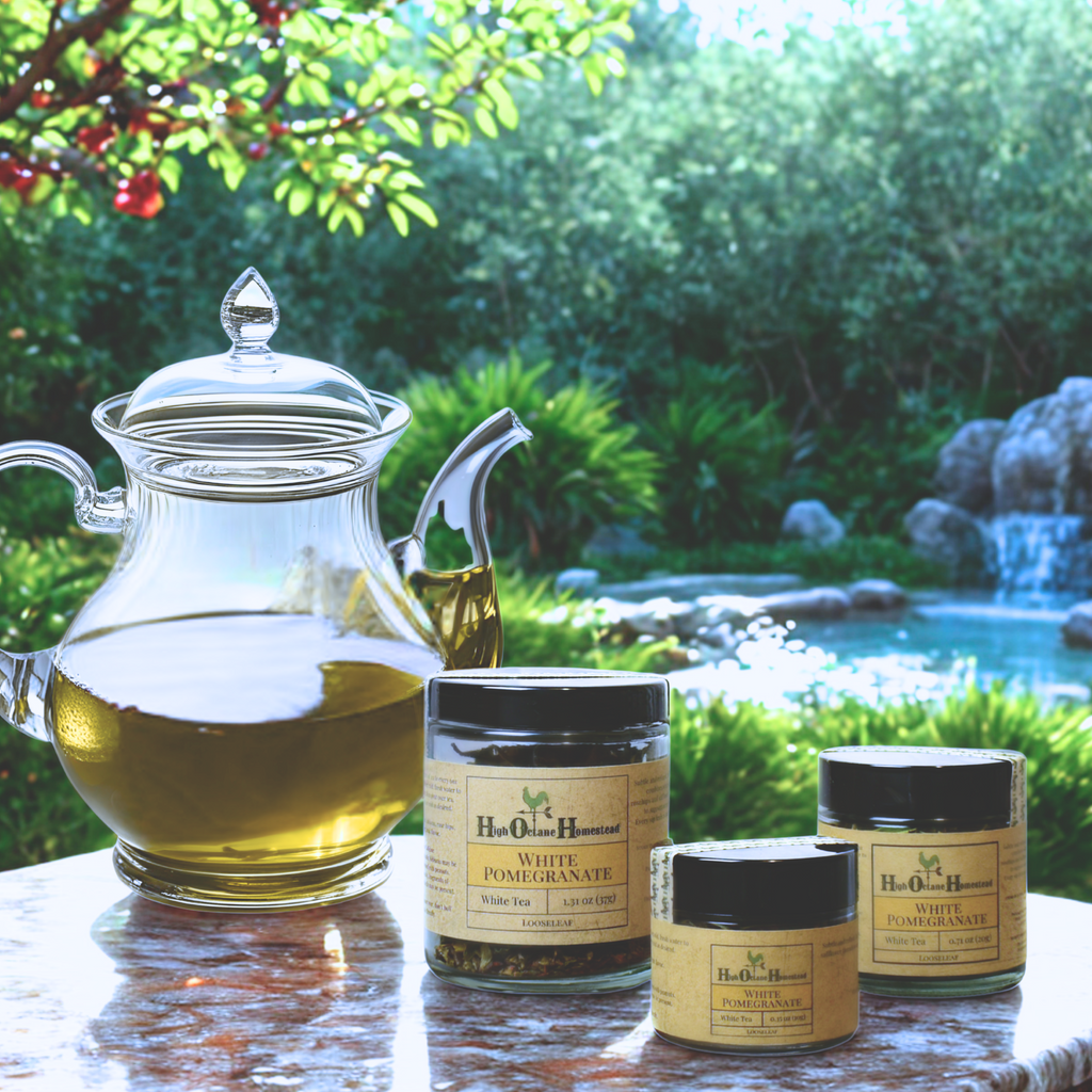 White Pomegranate | White | Loose-leaf Tea