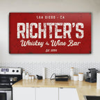 Whiskey And Wine Bar Sign III