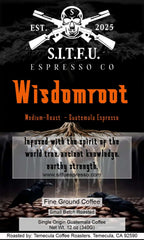 Wisdomroot Guatemala Espresso.