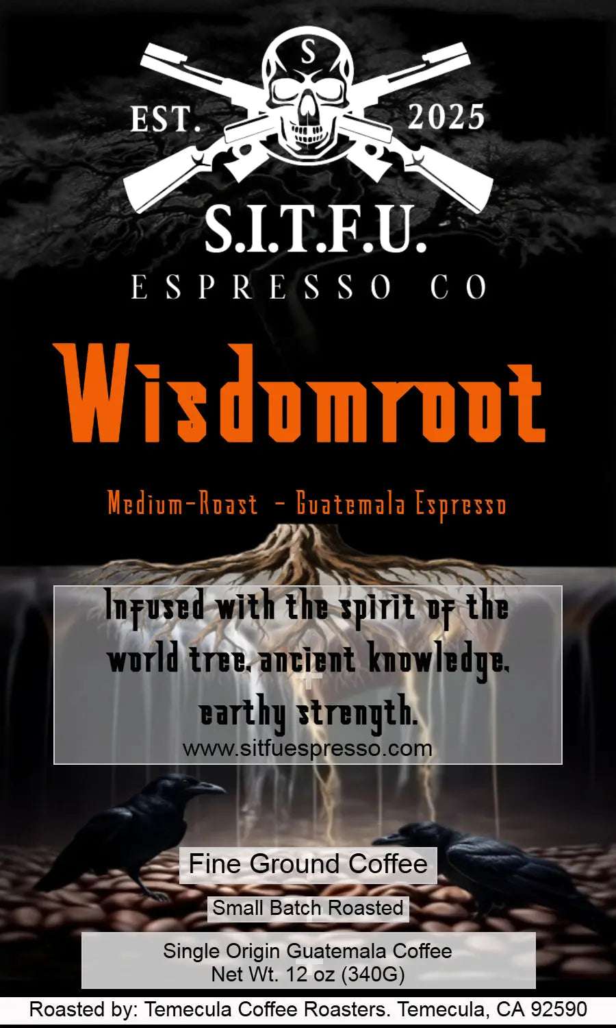 Wisdomroot Guatemala Espresso.