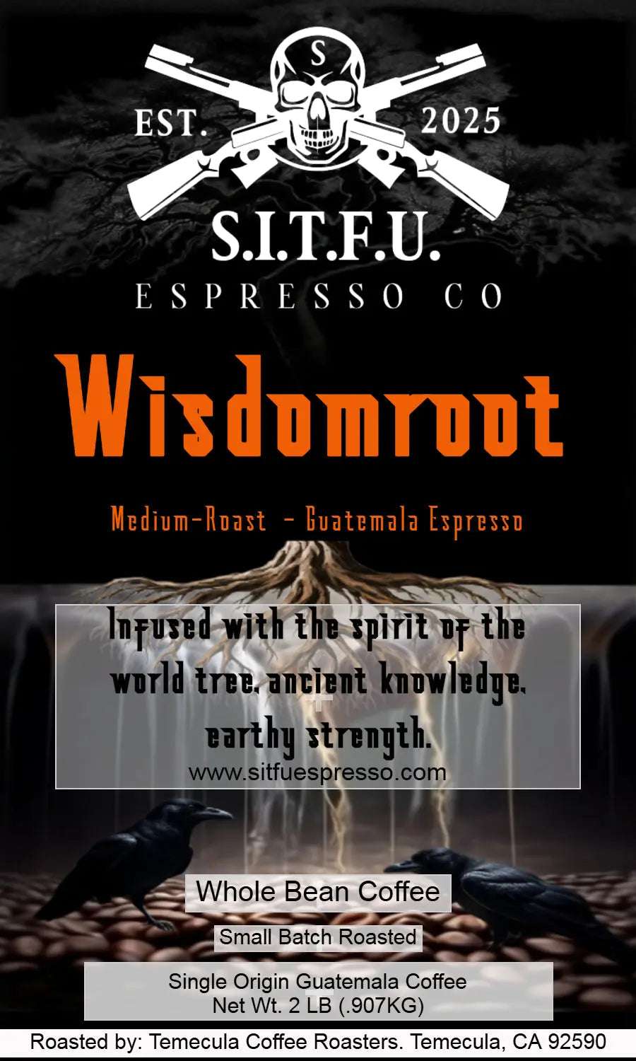 Wisdomroot Guatemala Espresso.