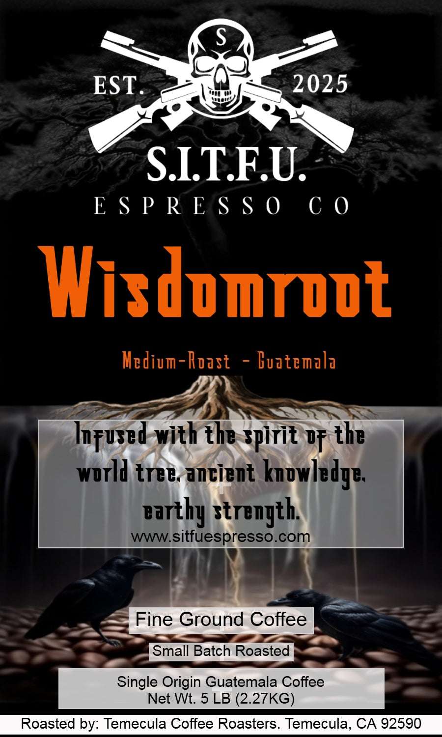 Wisdomroot Guatemala Espresso.