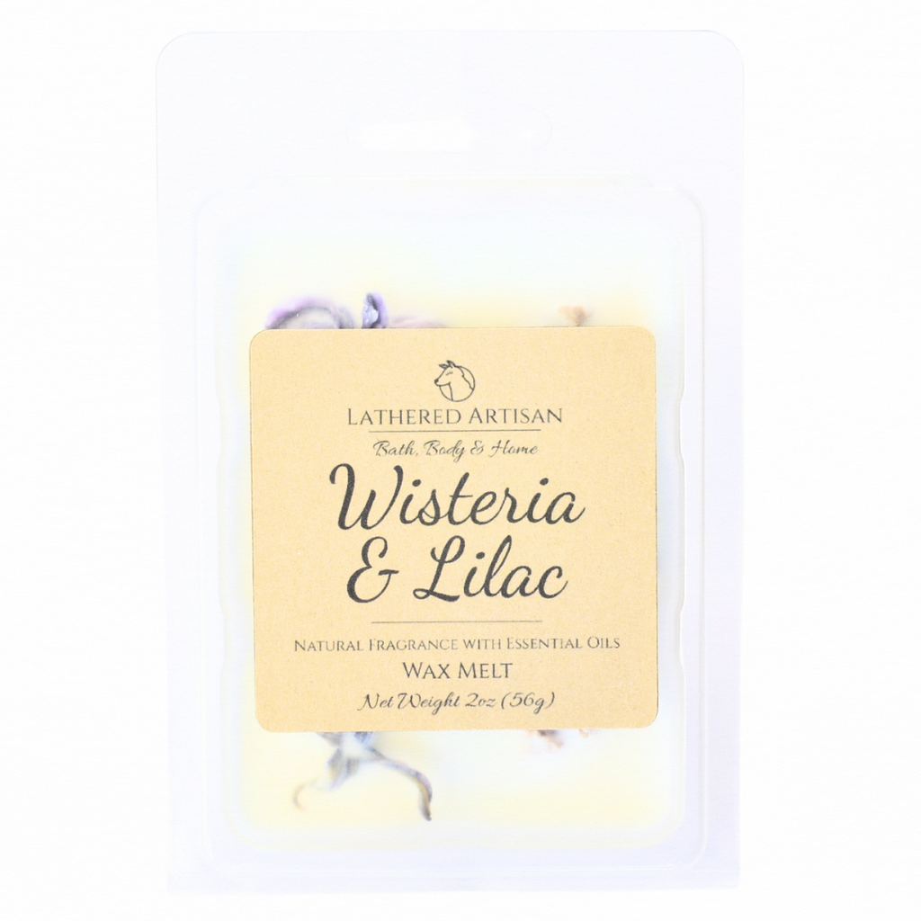 Wisteria & Lilac | Natural Fragrance with Essential Oil | Wax Melts