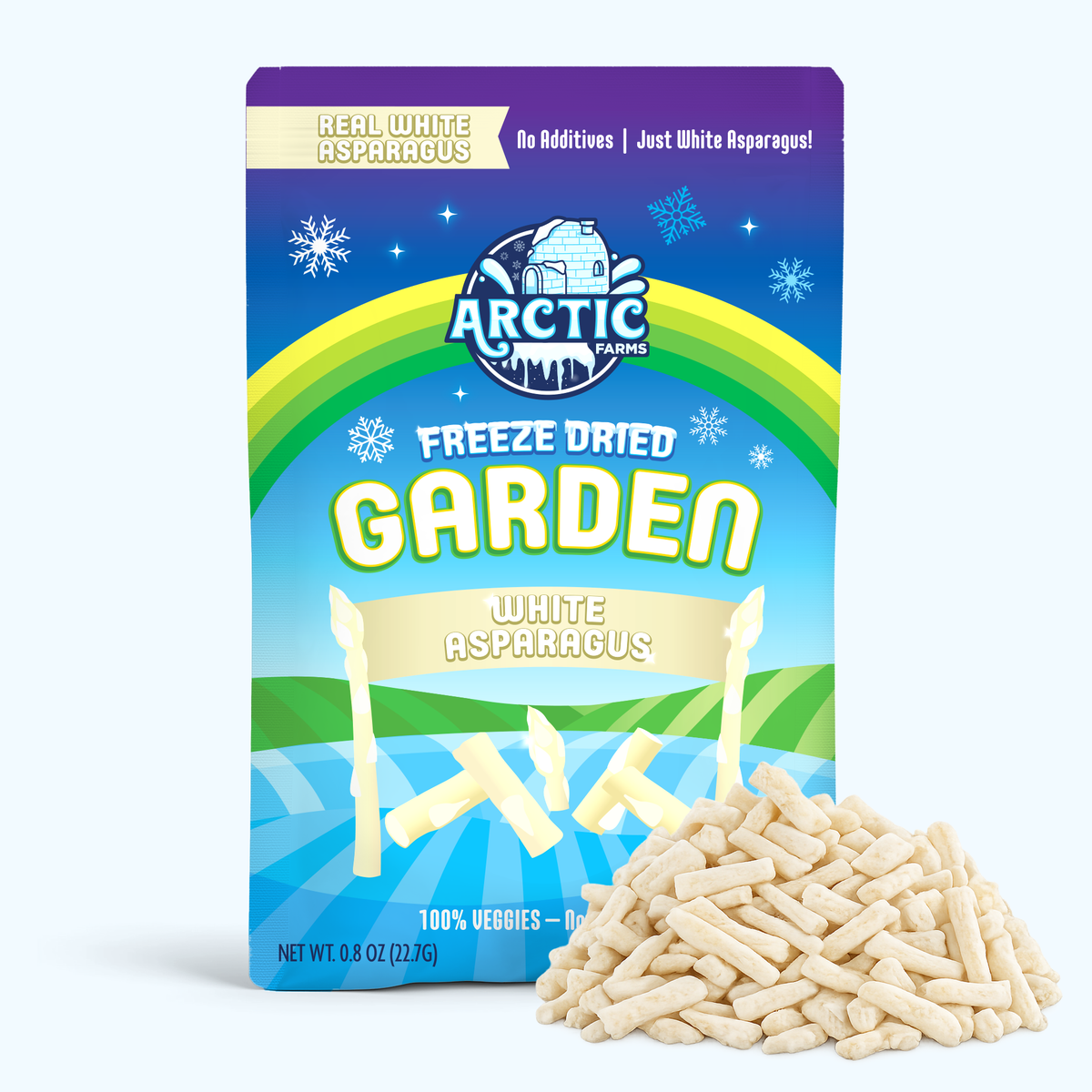 Freeze Dried White Asparagus