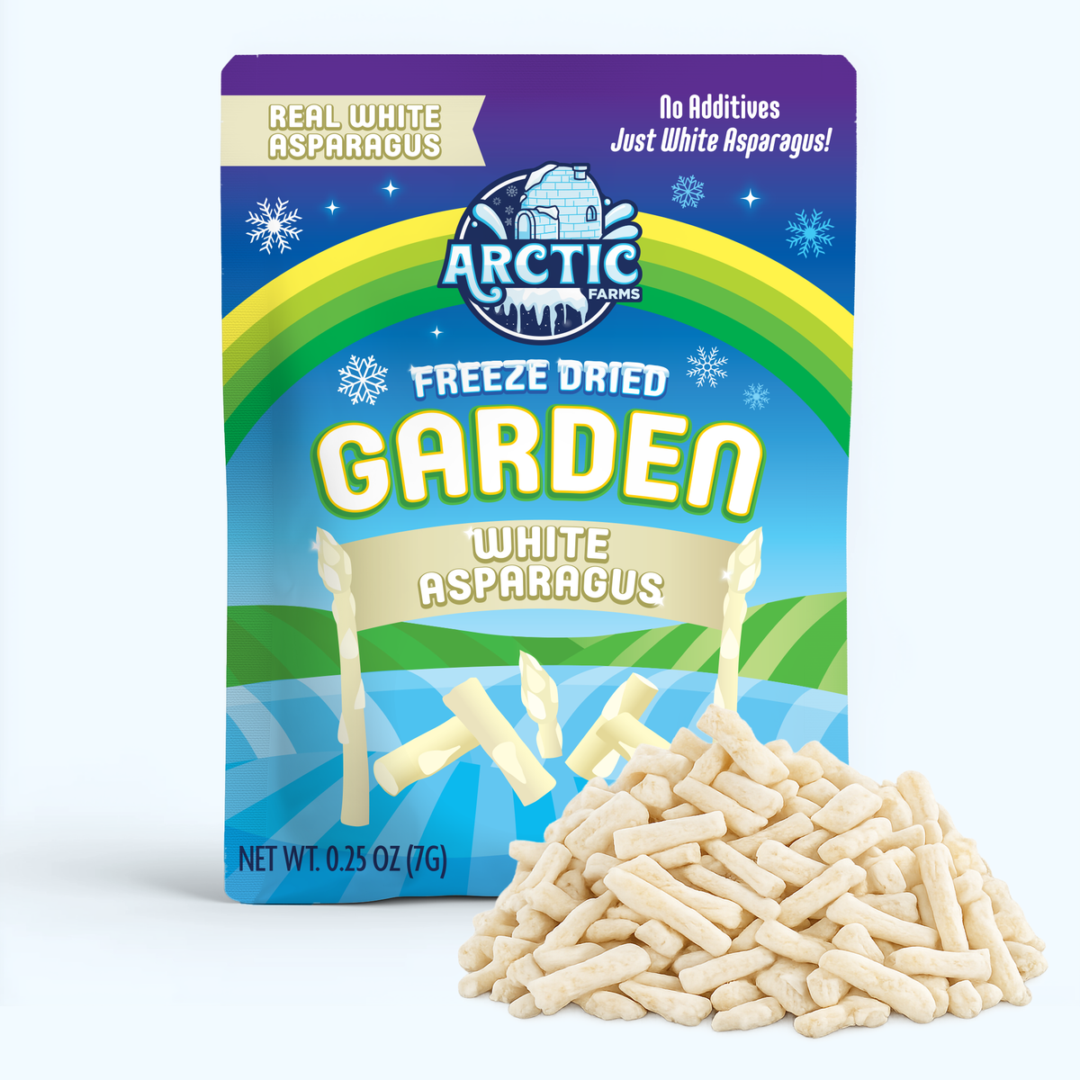Freeze Dried White Asparagus