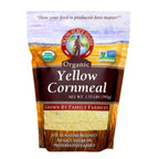 Organic Yellow Cornmeal | Pack of 4 | 1.75 lb | Non-GMO | Shipping Included | Grain Place Foods