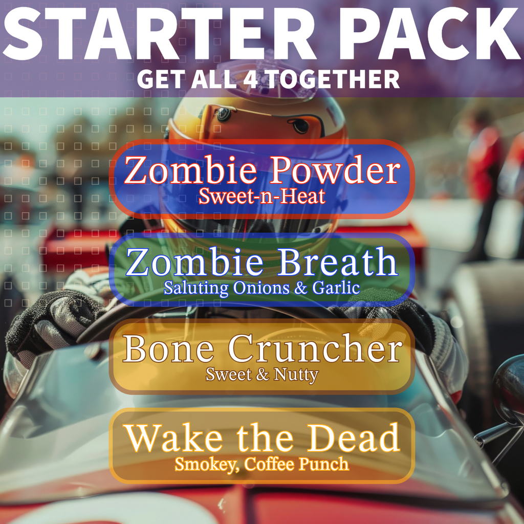 Zombie Spice Rub Co. | Starter Packs | Go Spice Pouch Set to Get Hooked | All-Purpose Spice Blends for Cooking
