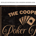 Invitation Only Poker Room Sign