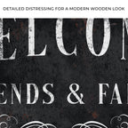 Welcome Friends & Family Sign III