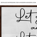Let go And Let God Sign