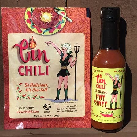 Cin Chili Serrano Hot Sauce