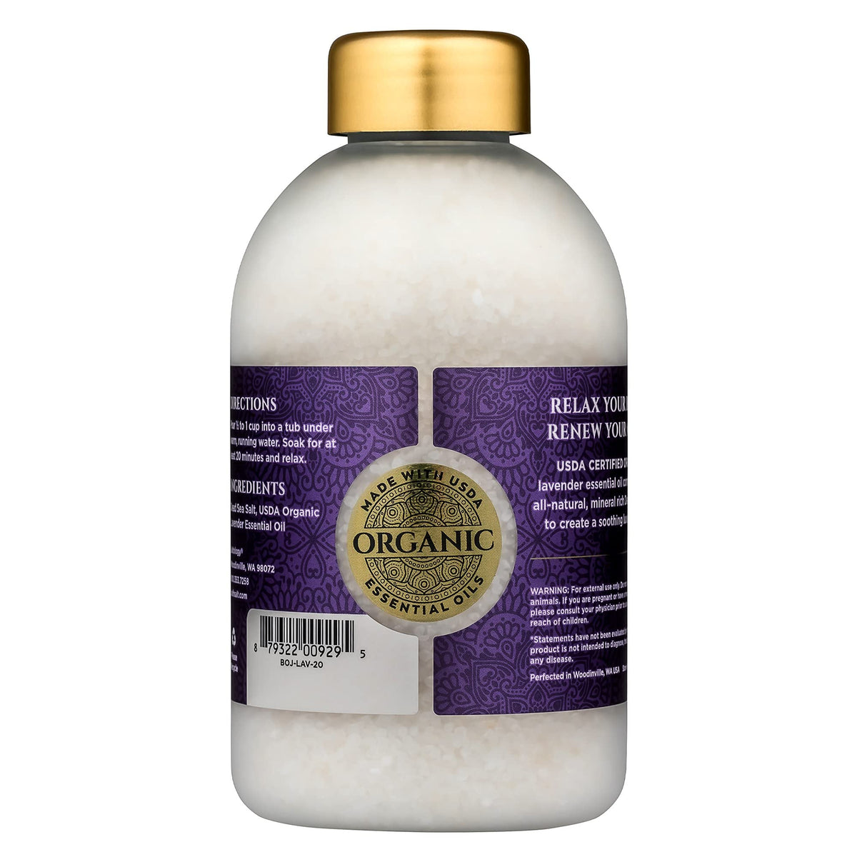 Bokek Dead Sea Lavender Bath Salt - 1 21oz Pack