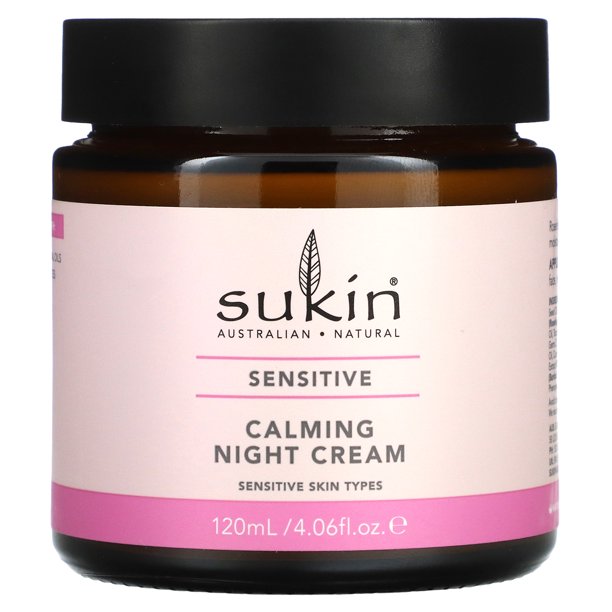 Sukin Sensitive Calm Night Cream, 4.06 fl oz