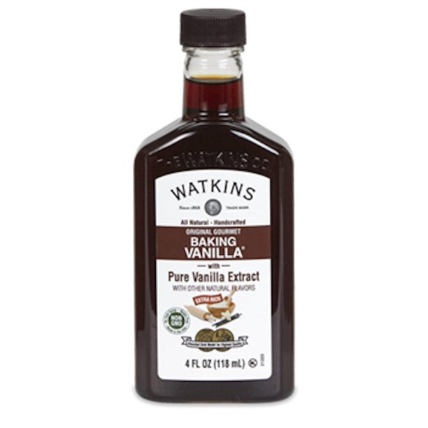 Watkins - Baking Vanilla Natural Extract (Pack of 3-4 Fl Oz)