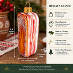 Ukrainian Salo Glass Christmas Ornament