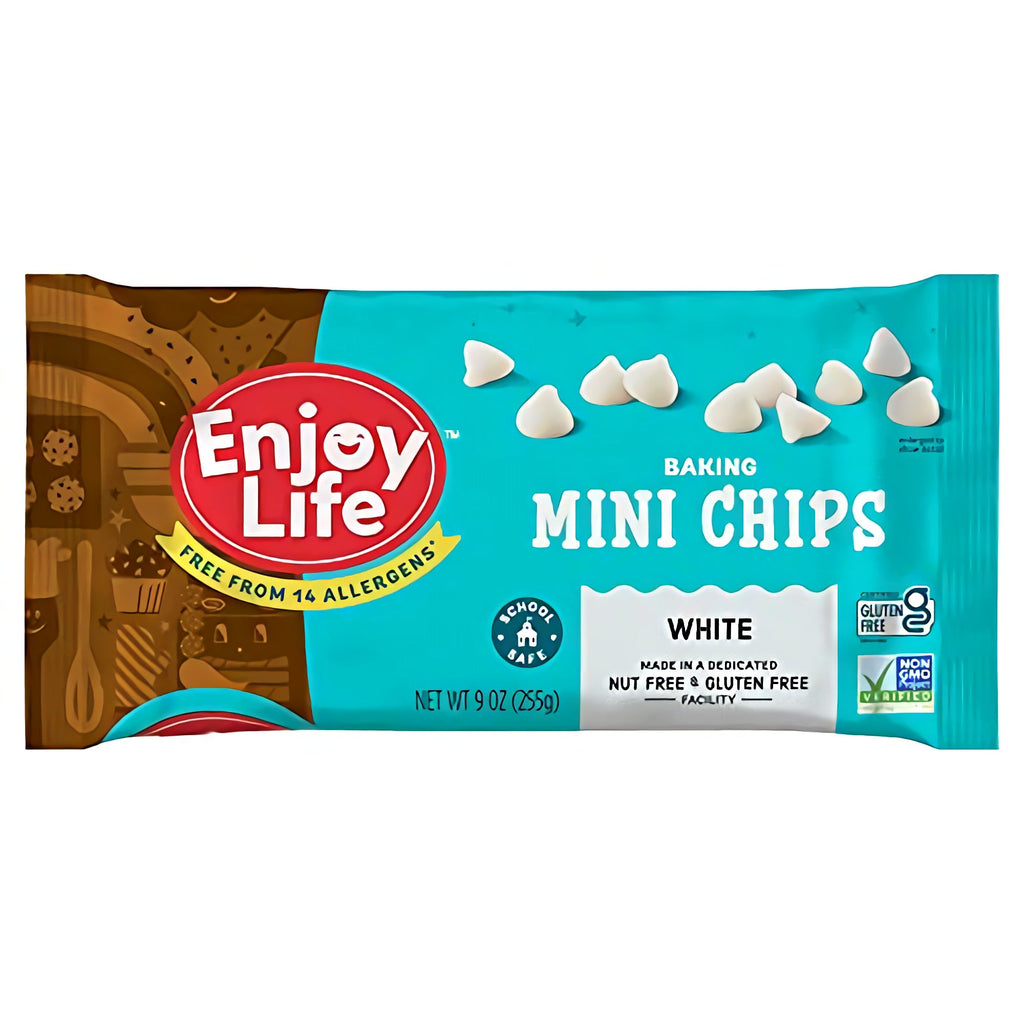 Enjoy Life - Mini Chips White Baking Chocolate (Pack of 12-9 Oz)