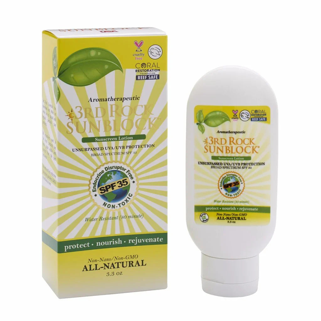 3rd Rock Essentials Sunscreen Lotion SPF 35, 3.3 oz