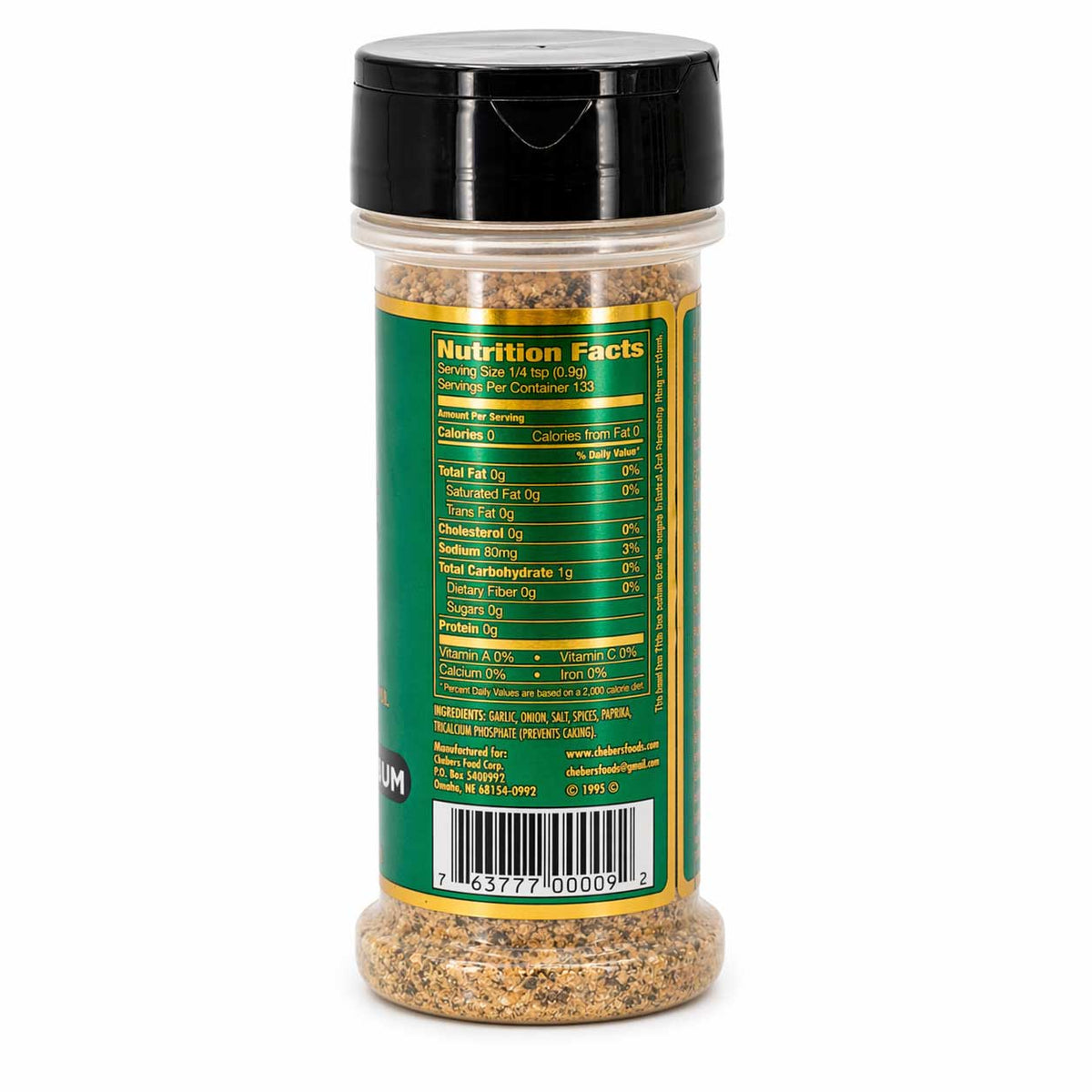 Reduced Sodium Seasoning | Pack of 3 | 4.3 oz | Gluten Free | A-Rent-A-Chef