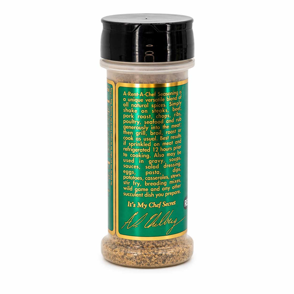 Reduced Sodium All Purpose Seasoning | Pack of 2 | 4.3 oz | Gluten Free | A-Rent-A-Chef