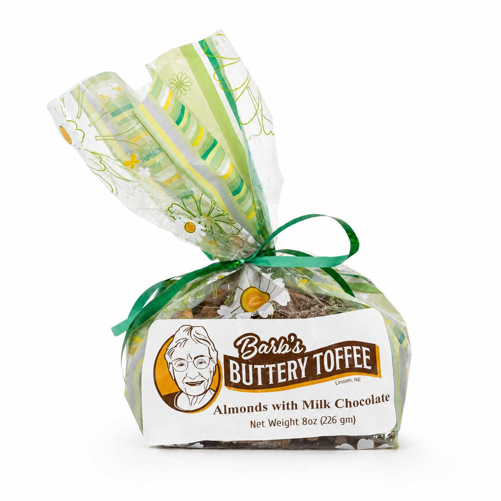 Homemade Almond Toffee Bundle | 8 oz | Milk and Dark Chocolate | Barb's Buttery Toffee