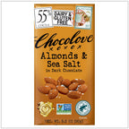 Almonds & Sea Salt in Dark Chocolate