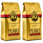 Pear's Amaretto Ground Coffee | Pack of 2 | 24 oz | Brenmar