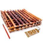 ValueBull USA Bully Sticks for Dogs, Medium 12 Inch, 50 Count