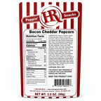 Bacon Cheddar Popcorn | Pack of 3 | 3 oz | HR Poppin' Snacks