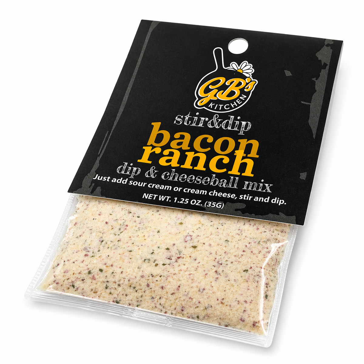 Bacon Ranch Dip & Cheeseball Mix | 1.25 oz | GB's Kitchen