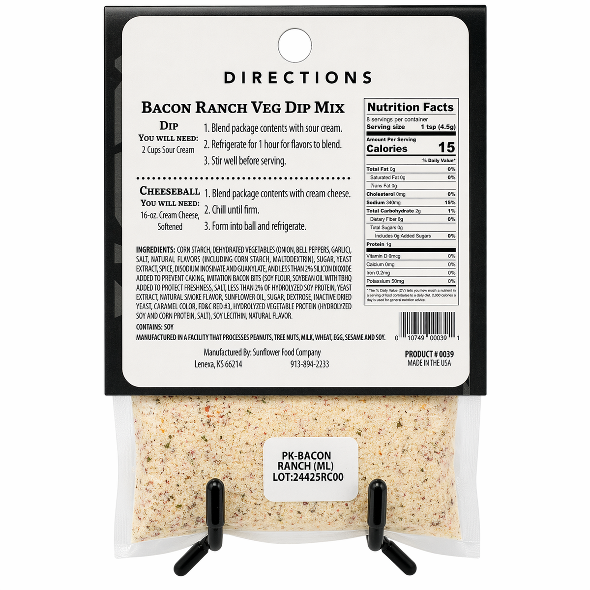Bacon Lovers Dip & Cheeseball Mix Trio | Bacon, Jalapeno Bacon Cheddar & Bacon Ranch | GB's Kitchen
