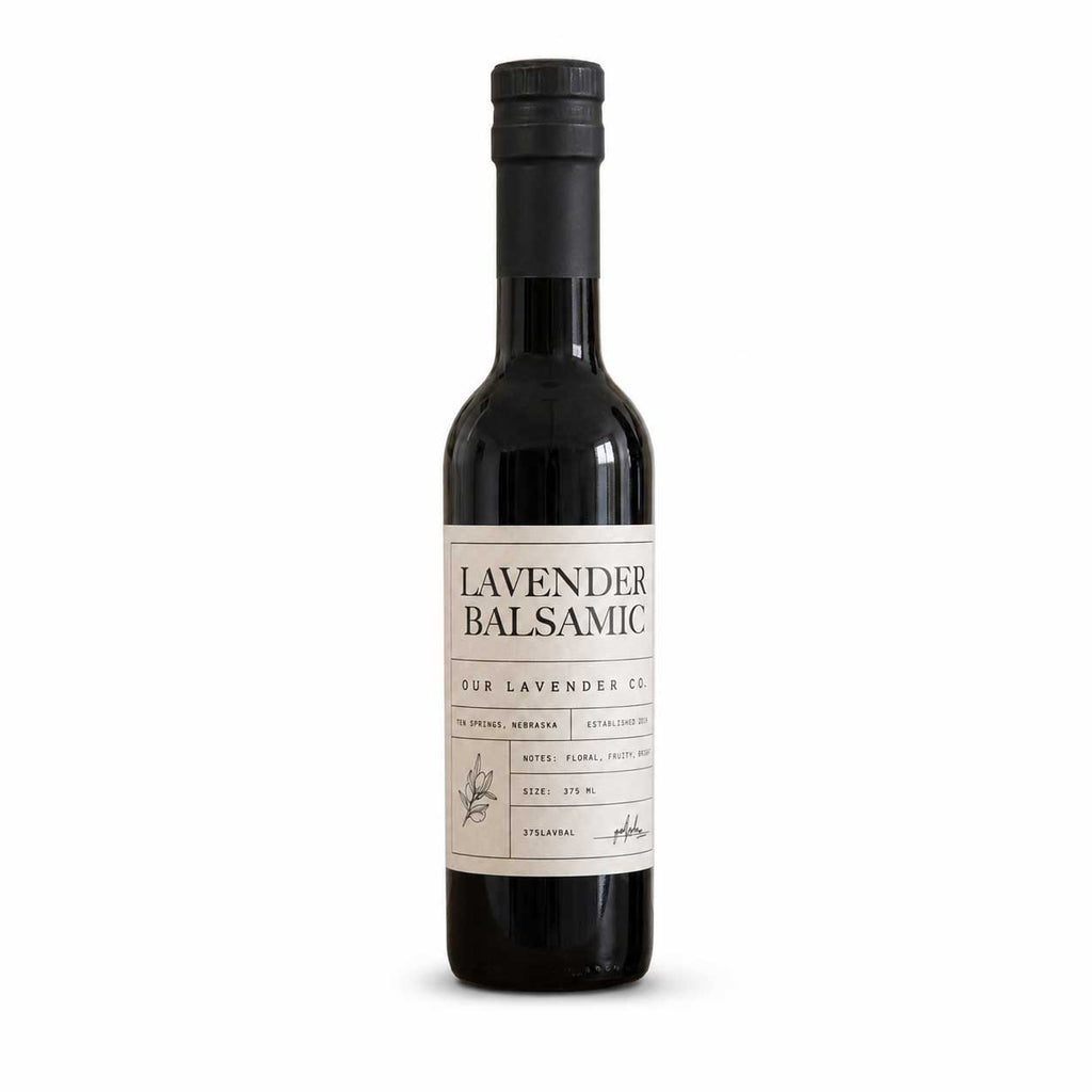 Lavender Balsamic Vinegar | 12.7 oz | Our Lavender Co