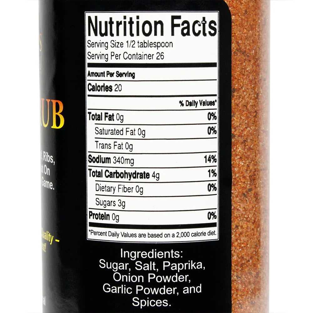 Billy Buck's Smoke House Buck's Rub | 5.5 oz | Market Reach